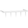 Cornice, With 1 LED light for width 50 cm
W 50cm x H 3.2cm x D 12.5cm Cornice, With 1 LED light for width 50 cm
W 50cm x H 3.2cm x D 12.5cm