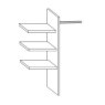 Wiemann German Furniture Interior Accessory Package for Wardrobe Width 300cm