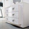 Euro Design Euro Design Chanel 3 Drawer Chest - White