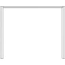 Passepartout-frame without lights width per side profile: 8.5 cm for width 250 cm    
W 250cm x H 24