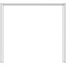 Passepartout-frame without lights Width per side profile: 3.2 cm for width 400 cm W 400cm x H 240cm