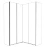 Corner unit, 90 degree with panorama door opening Front in carcase colour Corner unit, 90 degree with panorama door opening Front in carcase colour