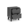 Julian Bowen Julian Bowen Chloe 2 Drawer Bedside