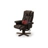 Julian Bowen Julian Bowen Malmo Massage Recliners & Stool Black