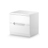 Julian Bowen Julian Bowen Manhattan 2 Drawer Bedside - White