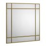 JULIAN BOWEN FORTISSIMO GOLD SQUARE WALL MIRROR