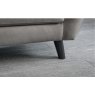 JULIAN BOWEN MONZA 2 SEATER SOFA IN DARK GREY VELVET