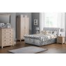 Julian Bowen Julian Bowen Verona 2 Drawer Storage Bed Silver Crush