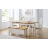 Julian Bowen Vermont Dinning Chair - Ivory