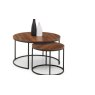 Julian Bowen Julian Bowen Bellini Round Nesting Coffee Table