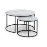 Julian Bowen Julian Bowen Bellini Round Nesting Coffee Table