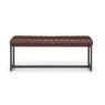 Julian Bowen Julian Bowen Brooklyn Upholstered Bench