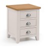 Julian Bowen JULIAN BOWEN RICHMOND 3 DRAWER BEDSIDE