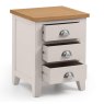 Julian Bowen JULIAN BOWEN RICHMOND 3 DRAWER BEDSIDE