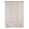 RICHMOND 3 DOOR 2 DRAWER WARDROBE