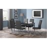 Julian Bowen JULIAN BOWEN ROMA CANTILEVER DINING CHAIR SLATE GREY