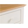 Julian Bowen JULIAN BOWEN SALERNO SHAKER IVORY/ OAK 1 DRAWER BEDSIDE