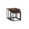 Julian Bowen Julian Bowen Tribeca Nest of Tables - Walnut