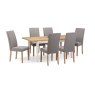 JULIAN BOWEN SEVILLE LINEN DINING CHAIR