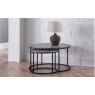 Julian Bowen JULIAN BOWEN STATEN CONCRETE ROUND NESTING COFFEE TABLE