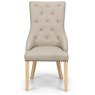 Julian Bowen JULIAN BOWEN LOIRE BUTTON BACK CHAIR