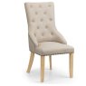 Julian Bowen JULIAN BOWEN LOIRE BUTTON BACK CHAIR