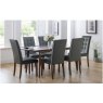 JULIAN BOWEN MADRID VELVET DINING CHAIR