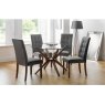 Julian Bowen JULIAN BOWEN MADRID VELVET DINING CHAIR