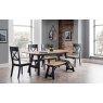 Julian Bowen Julian Bowen Hockley Black/Oak Dining Table