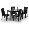 Julian Bowen Julian Bowen Hudson Black Dining Chair