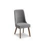 Julian Bowen Julian Bowen Huxley Chenille Dining Chair - Dusk Grey