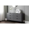 Julian Bowen Julian Bowen Chloe 6 Drawer Wide Chest