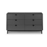 Julian Bowen Julian Bowen Chloe 6 Drawer Wide Chest