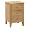 Julian Bowen JULIAN BOWEN COTSWOLD 3 DRAWER BEDSIDE