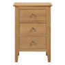 Julian Bowen JULIAN BOWEN COTSWOLD 3 DRAWER BEDSIDE