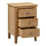 Julian Bowen JULIAN BOWEN COTSWOLD 3 DRAWER BEDSIDE