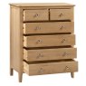 JULIAN BOWEN COTSWOLD 4+2 DRAWER CHEST