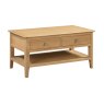 Julian Bowen JULIAN BOWEN COTSWOLD COFFEE TABLE WITH 2 DRAWERS