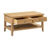Julian Bowen JULIAN BOWEN COTSWOLD COFFEE TABLE WITH 2 DRAWERS
