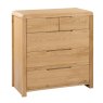 Julian Bowen JULIAN BOWEN CURVE 3+2 DRAWER CHEST