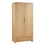 Julian Bowen JULIAN BOWEN CURVE 2 DOOR 1 DRAWER WARDROBE