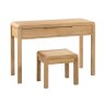 Julian Bowen JULIAN BOWEN CURVE 2 DRAWER DRESSING TABLE & STOOL ASS