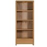 Julian Bowen JULIAN BOWEN CURVE OAK TALL BOOKCASE