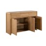 JULIAN BOWEN CURVE OAK SIDEBOARD