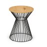 Julian Bowen Jersey Round Wire Lamp Table