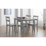 Julian Bowen Julian Bowen Kobe Compact Rectangular Dining Table -Torino Grey