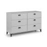 Julian Bowen Julian Bowen Lakers Locker 6 Drawer Chest