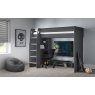 Julian Bowen Nebula Gaming Bed with Desk