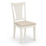 Julian Bowen JULIAN BOWEN STANMORE IVORY CHAIR