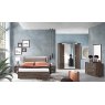 MCS SRL Italy MCS Dover Grey Bed